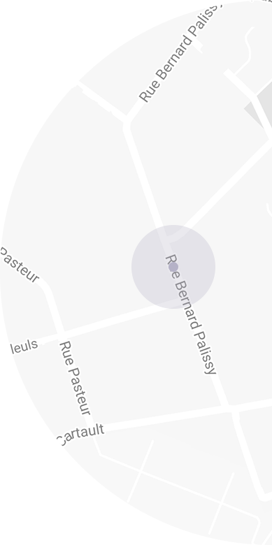 Map positionnement cabinet de Puteaux par Elodie Taveneau Ostéopathe D.O à Puteaux et Chatou